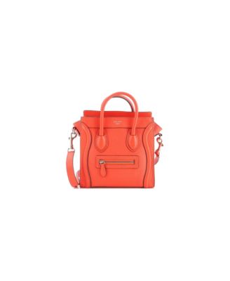 Nano Luggage Bag Grainy Leather