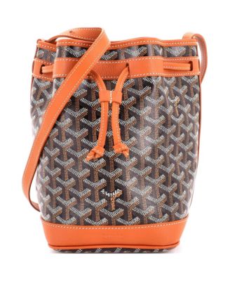 PM Petit Flot Coated Canvas Bucket Bag