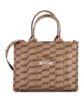 Small Hardware Tote BB Monogram Coated Canvas