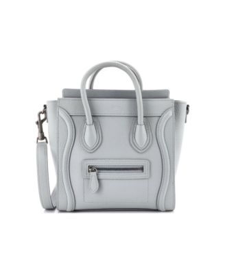 Nano Luggage Bag Grainy Leather