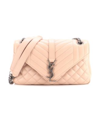 Medium Classic Monogram Slouchy Envelope Satchel Mixed Matelasse Leather