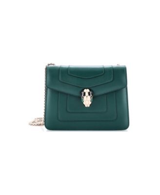 Small Serpenti Forever Square Shoulder Bag Leather