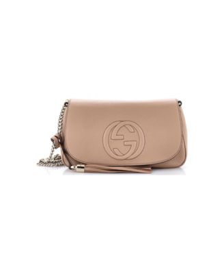 Medium Soho Chain Crossbody Bag Leather