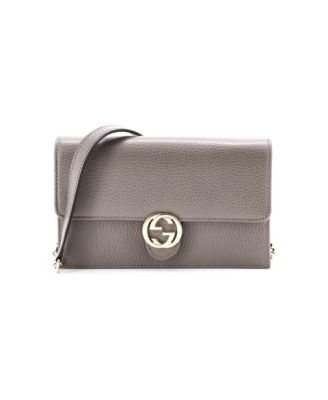 Interlocking Wallet on Chain Leather
