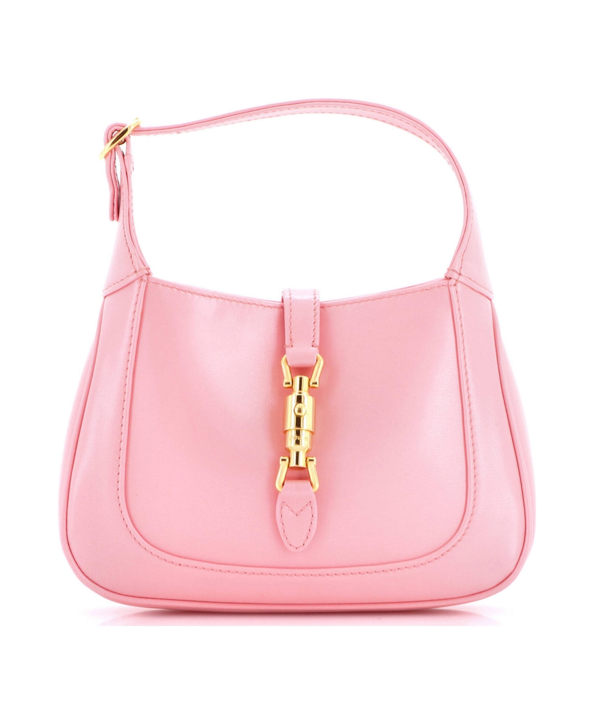 Pre-Owned Gucci Mini Jackie 1961 Hobo Leather - Pink