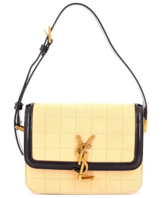 Small Solferino Bag Quilted Suede
