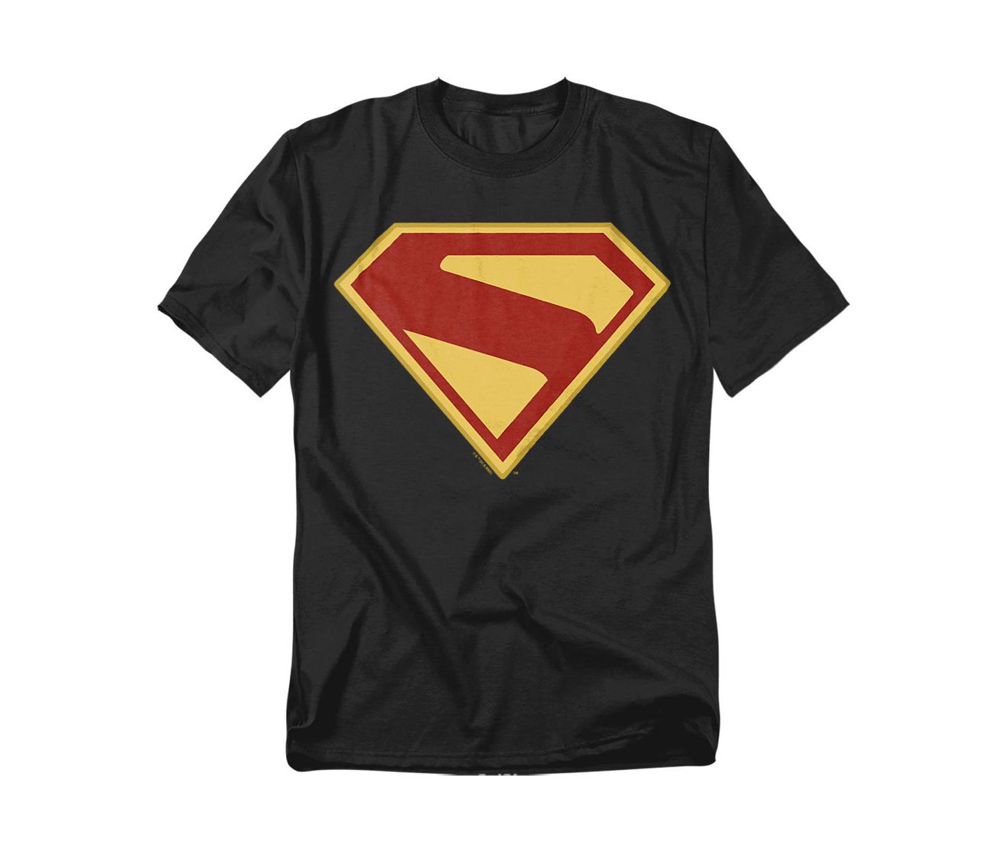 Мужская футболка Superman Big & Tall Logo, цвет: Чёрный — фото 1