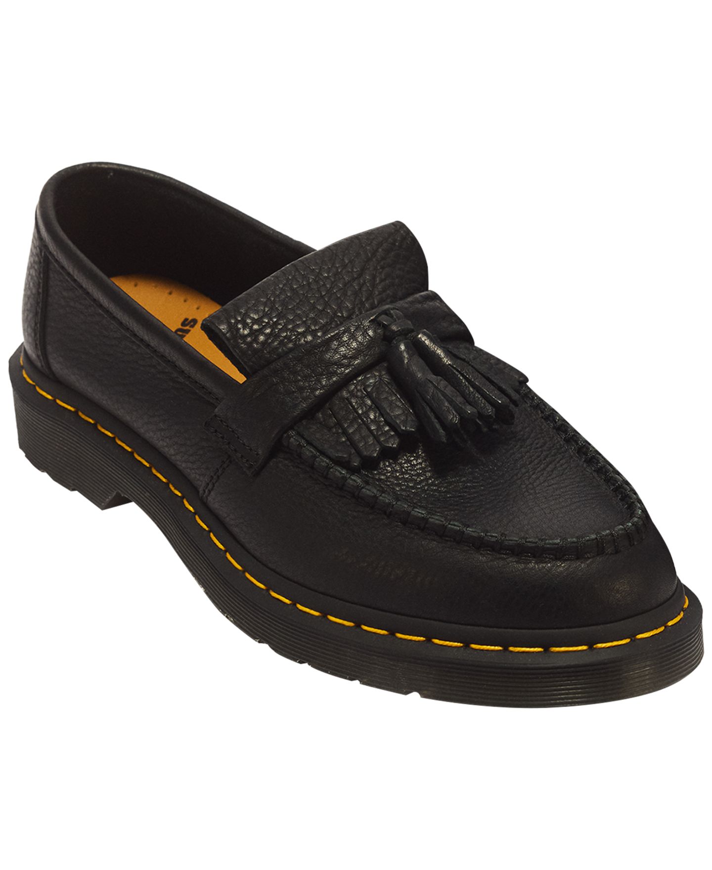 Мужские туфли Dr. Martens Adrian YS Tassel Leather, цвет: Чёрный — фото 5