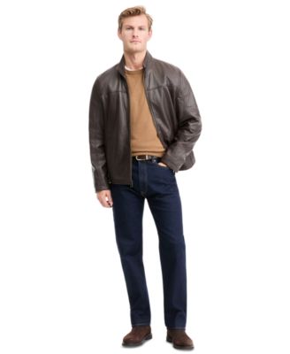 Men's Smooth Genuine Leather Jacket