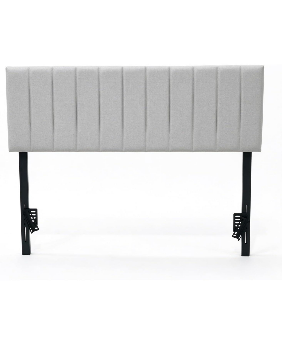 gaomon Upholstered Headboard, Vertical Striped Queen Headboard, Soft Linen