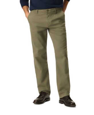 Men's Essential Comfort Stretch Straight-Leg Chinos Pants