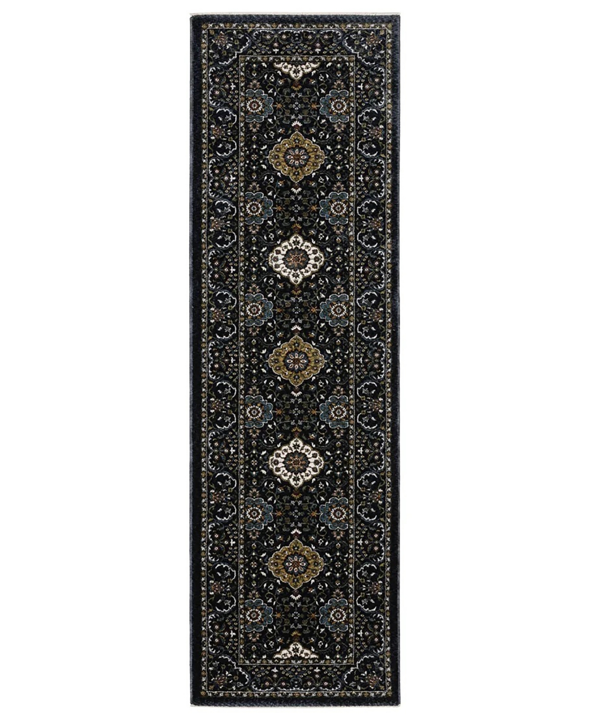 Oriental Weavers Vivian VI04C 2'3x7'6 Runner Area Rug