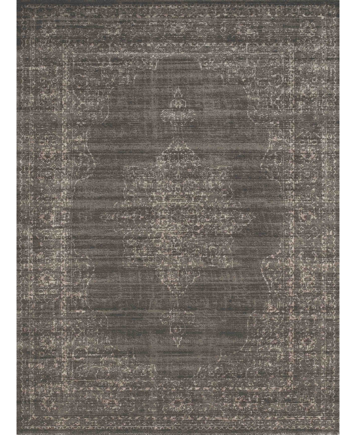 Closeout! Km Home 3563/0041/Lightbrown Cantu Brown 5'3" x 7'3" Area Rug