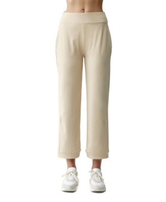 Women's Egan Wide-Leg Ankle-Length Side-Pocket Pants