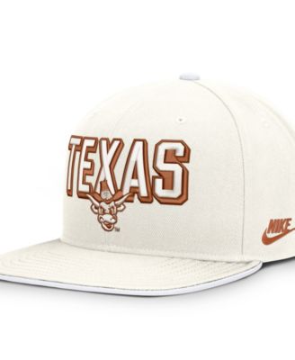 Men's White Texas Longhorns Legacy Letter Mascot Pro Snapback Hat