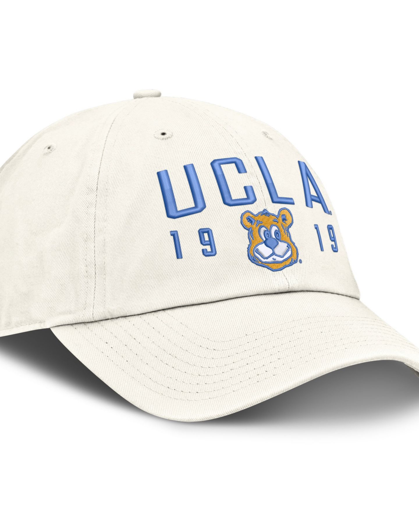 Мужская кепка Nike White Ucla Bruins Legacy Letter Location Club Adjustable Hat — фото 3