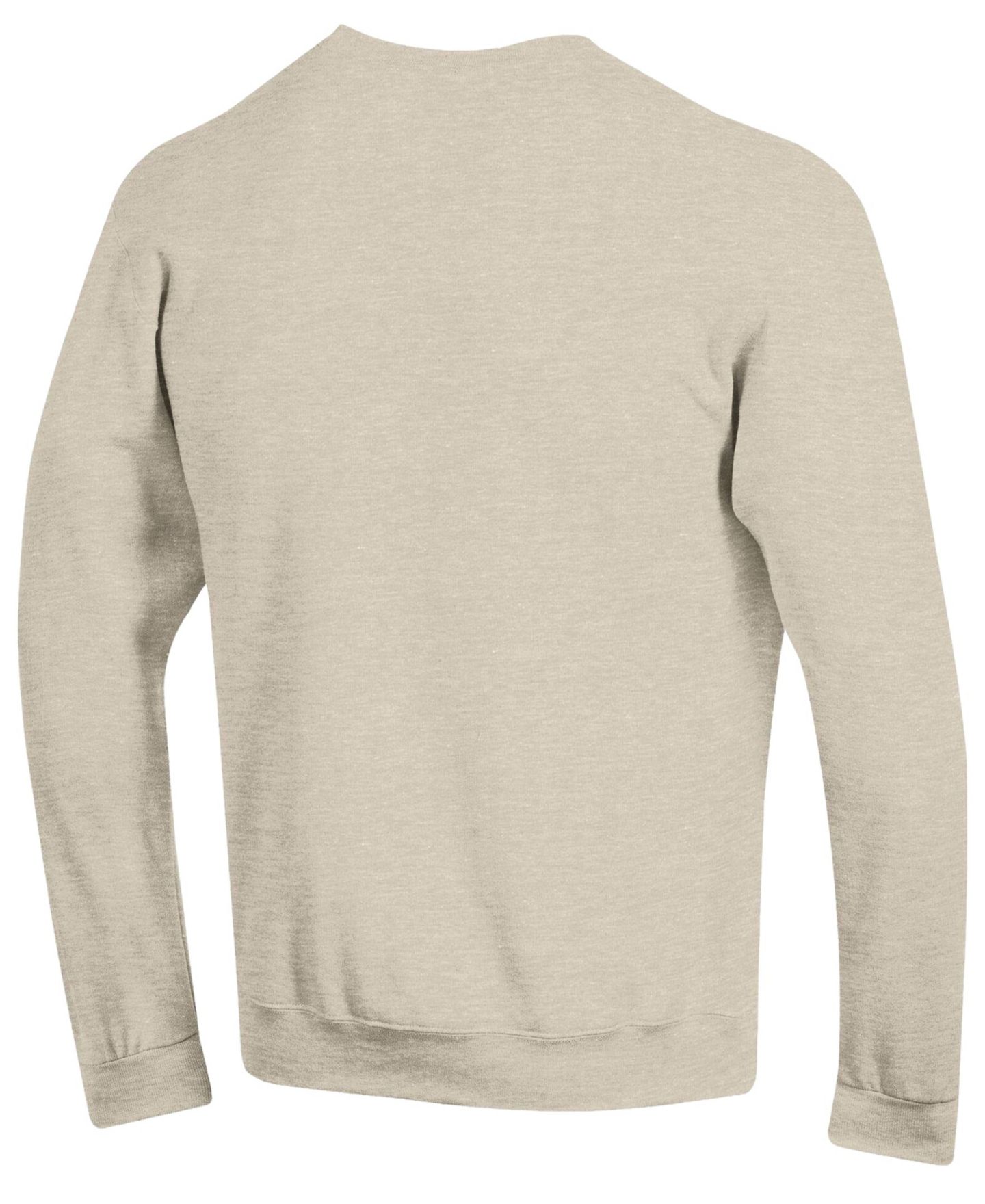 Мужская толстовка Champion Oatmeal Miami Hurricanes Operation Hat Trick Flag Fleece Crewneck — фото 2