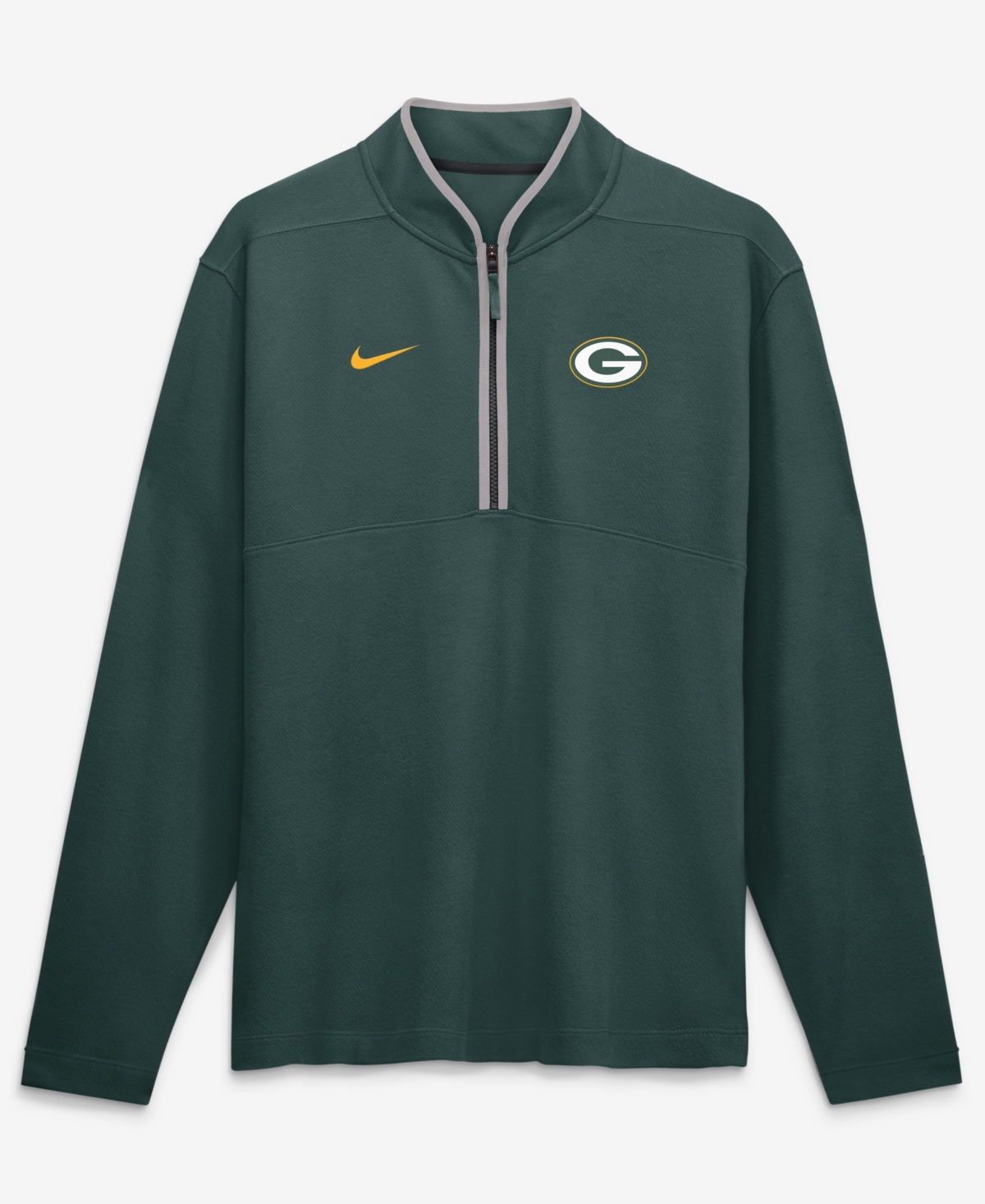Nike Men's Green Bay Packers Dri-fit Victory Half-Zip Pullover - Green
