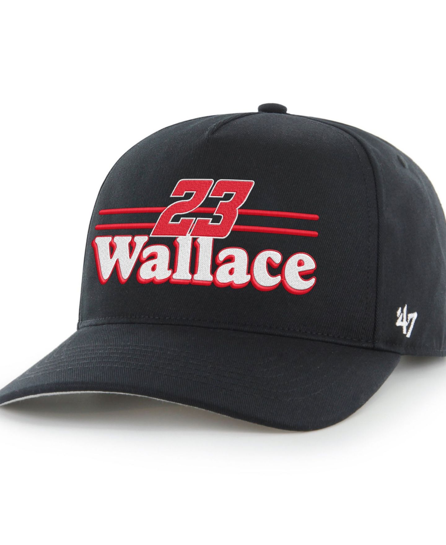 Мужская кепка '47 Brand Black Bubba Wallace Campscape Hitch Adjustable Hat — фото 1