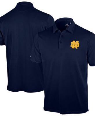 Men's Navy Notre Dame Fighting Irish Unshakeable Solid  Polo Shirt