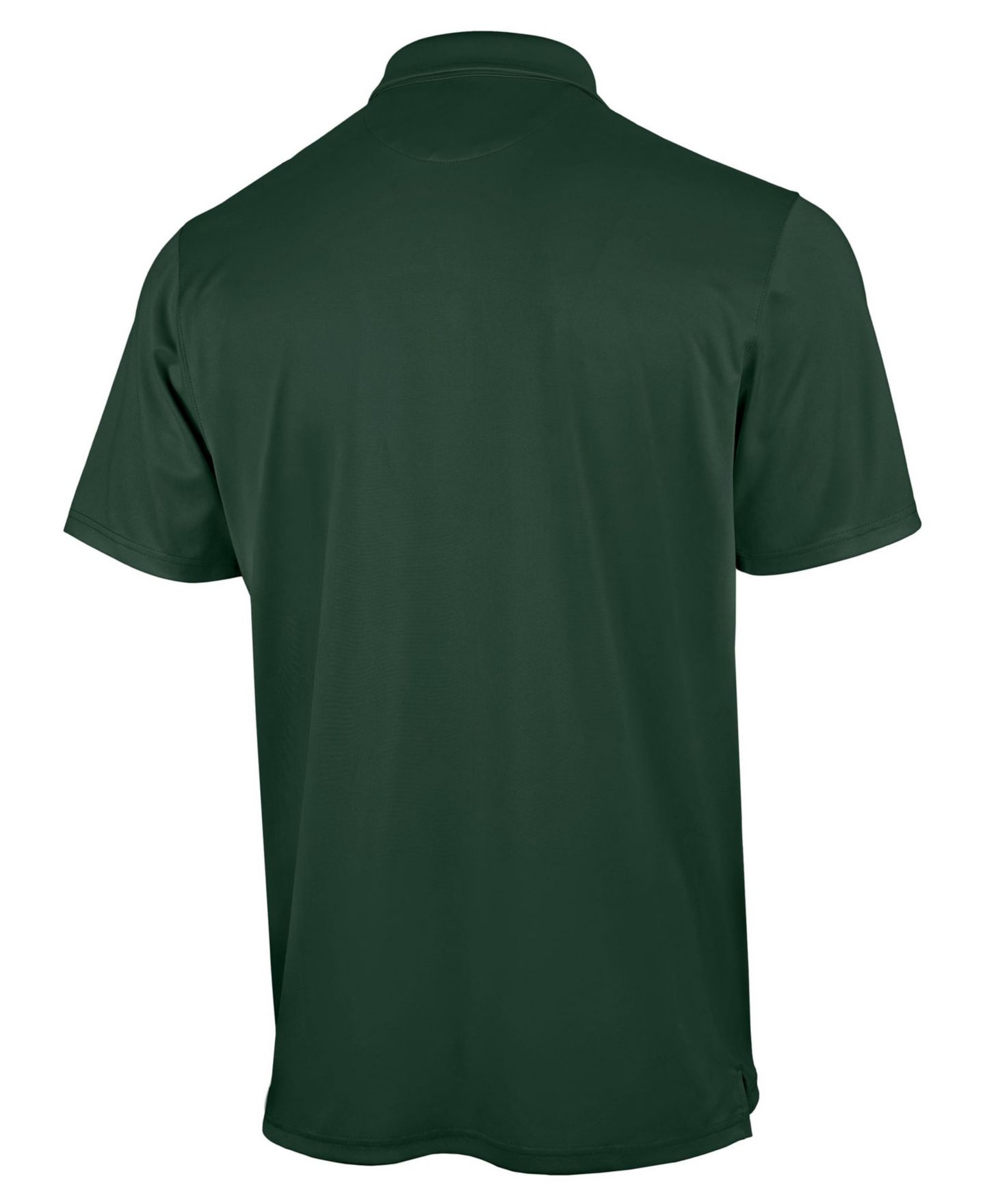 Мужское поло Antigua Green Miami Hurricanes Unshakeable Solid Polo — фото 2