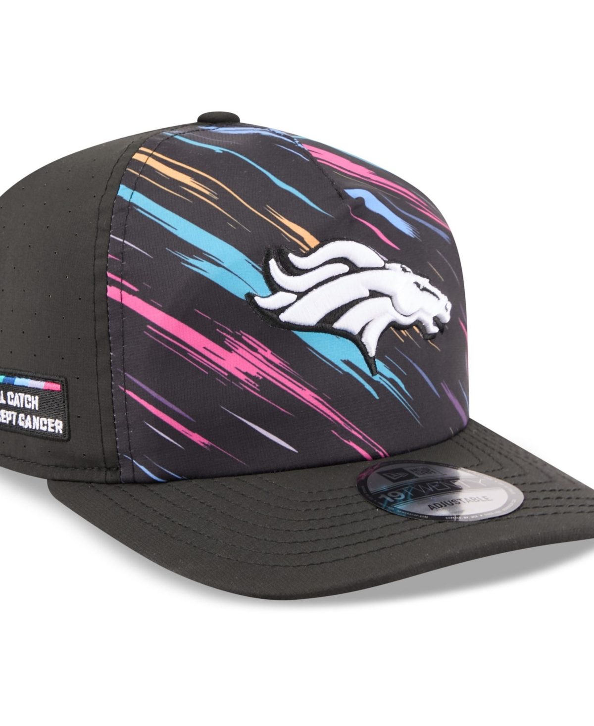 New Era Men's Black Denver Broncos 2026 Nfl Crucial Catch 19TWENTY Adjustable Hat - Black
