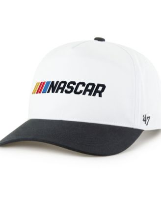 Men's  White/Black NASCAR Two-Tone Team Adjustable Hitch Hat
