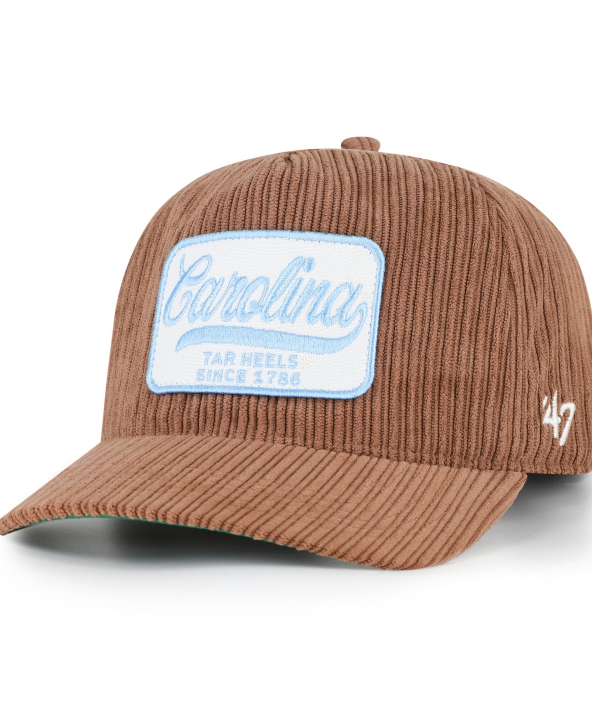 '47 Brand Men's and Women's Brown North Carolina Tar Heels Corduroy Patch Hitch Adjustable Hat - Brown