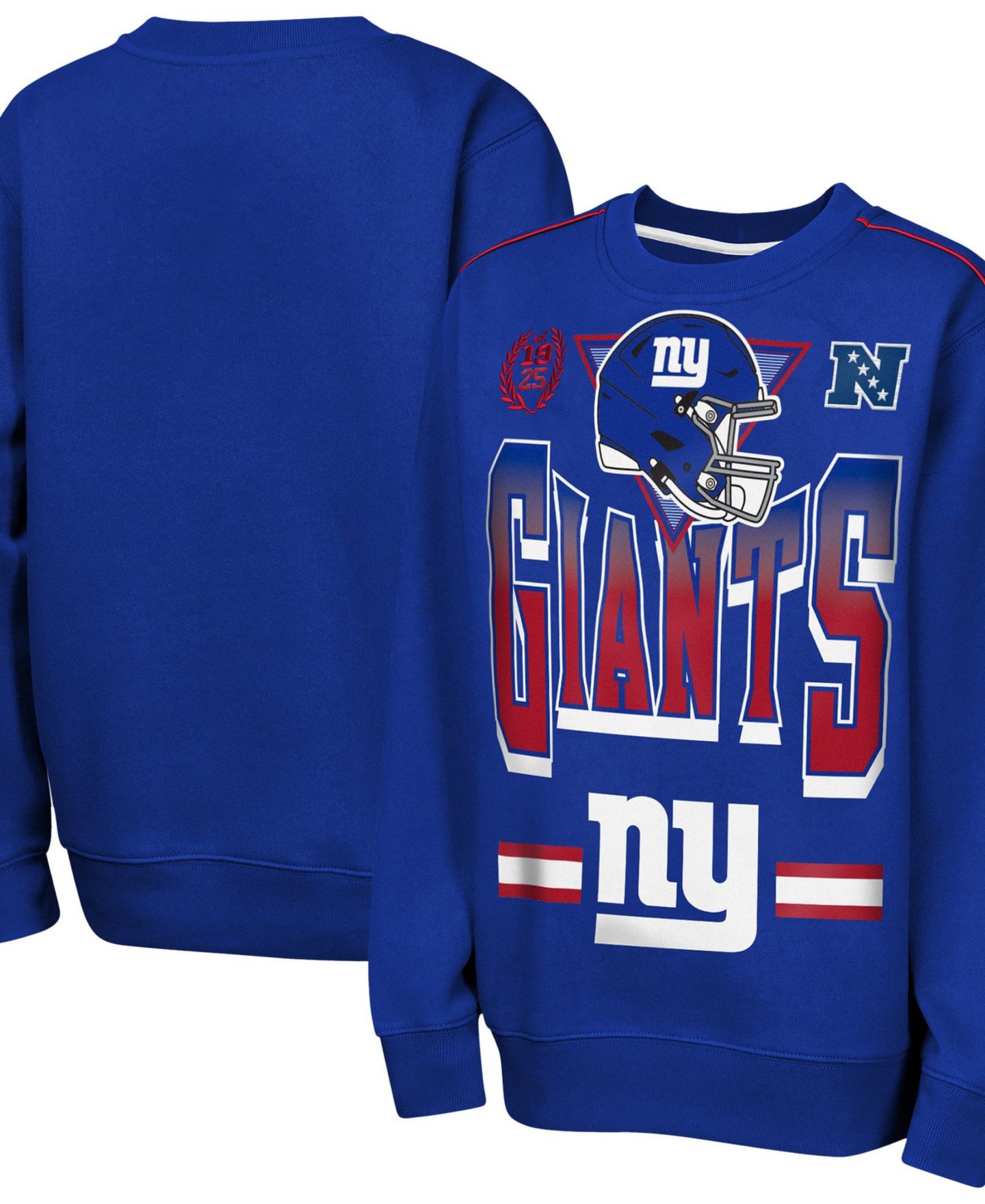 Детская толстовка Outerstuff Royal New York Giants Run Fleece — фото 1