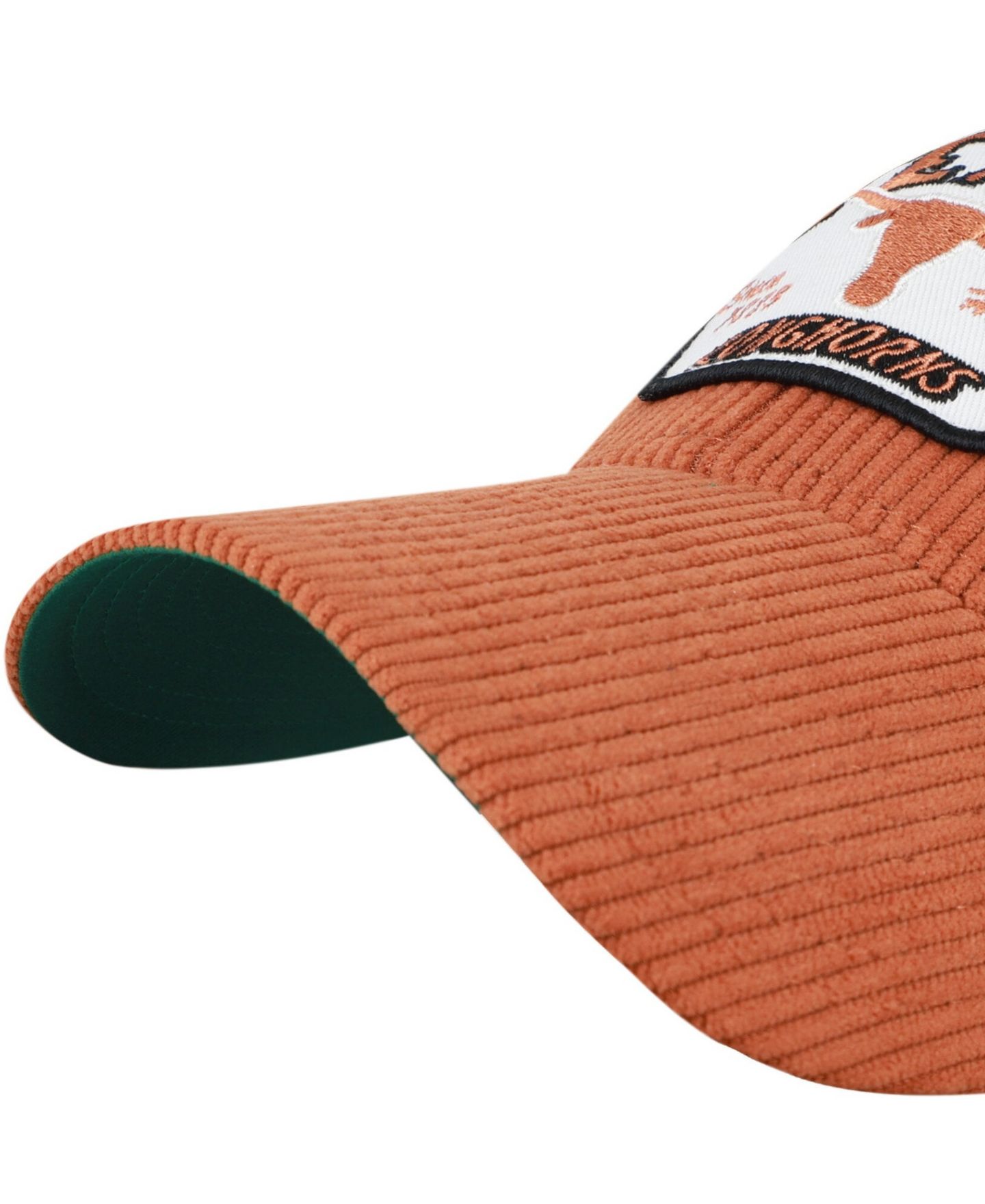 Кепка '47 Brand Texas Orange Texas Longhorns Accordia Corduroy MVP Adjustable Hat — фото 2