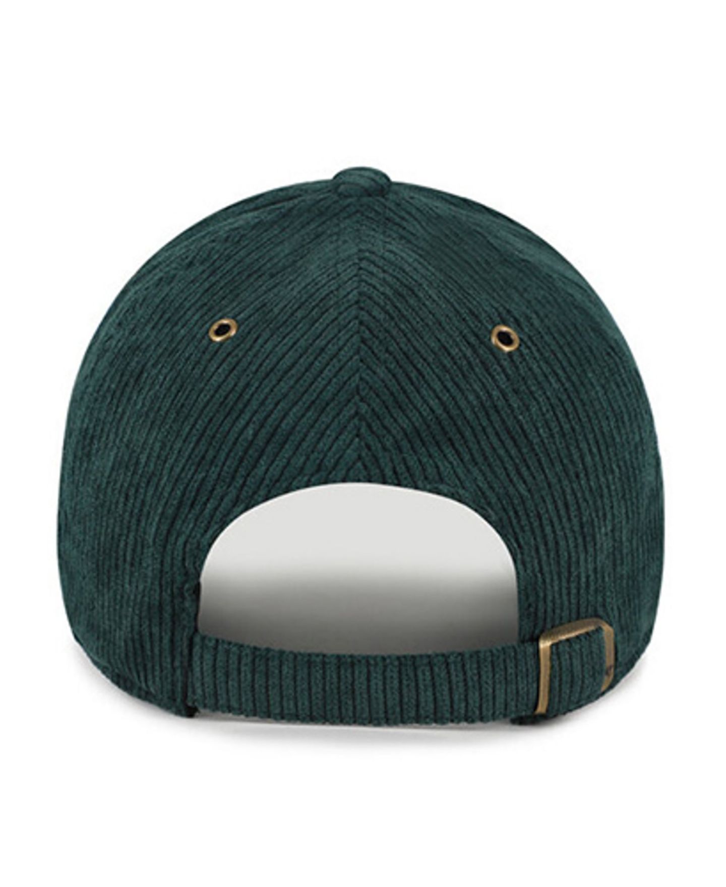 Кепка '47 Brand Green Michigan State Spartans Accordia Corduroy MVP Adjustable Hat — фото 4