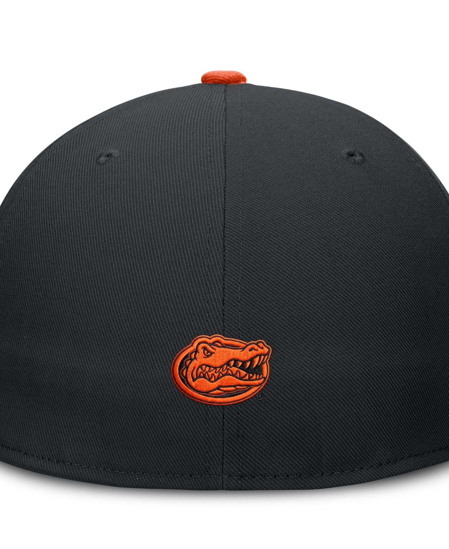 Мужская кепка Jordan Black Florida Gators Dri-FIT Primetime Script Fitted Hat — фото 3