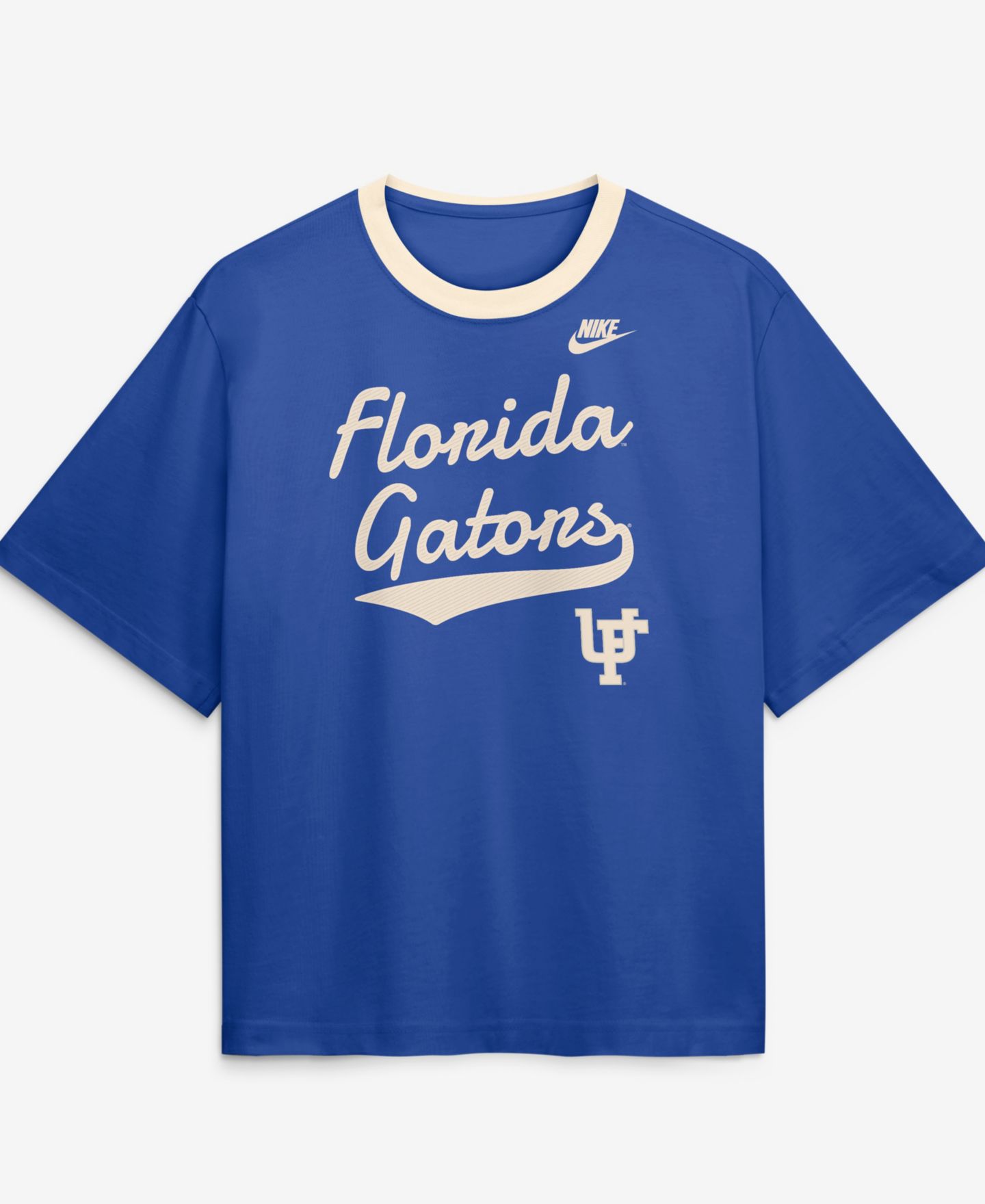 Женская футболка Nike Royal Florida Gators Legacy Fight Song Boxy — фото 1