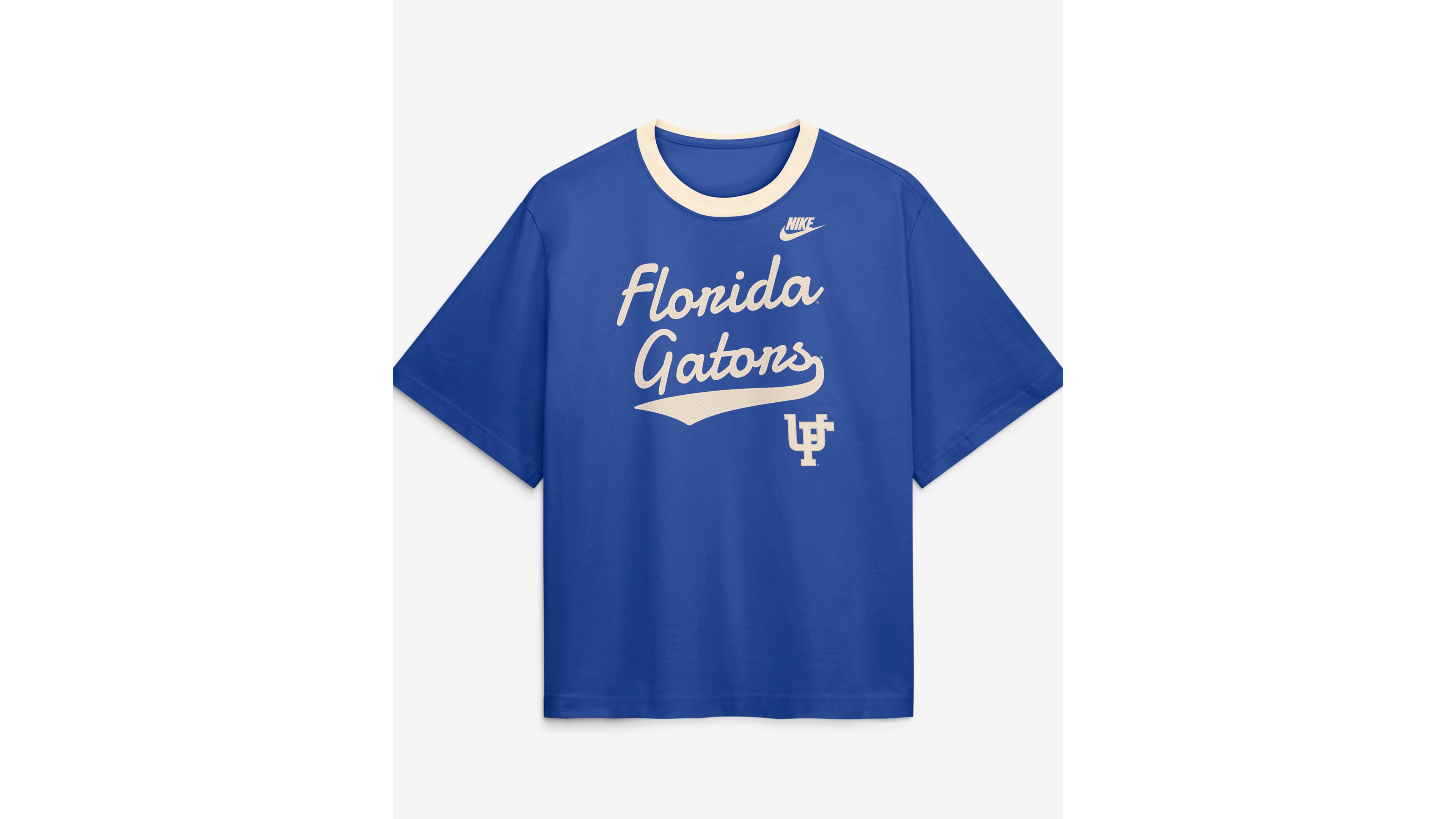 Nike Women's Royal Florida Gators Legacy Fight Song Boxy T-Shirt