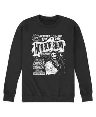 Men's Horror Show Halloween Graphic Crewneck Sweatshirt
