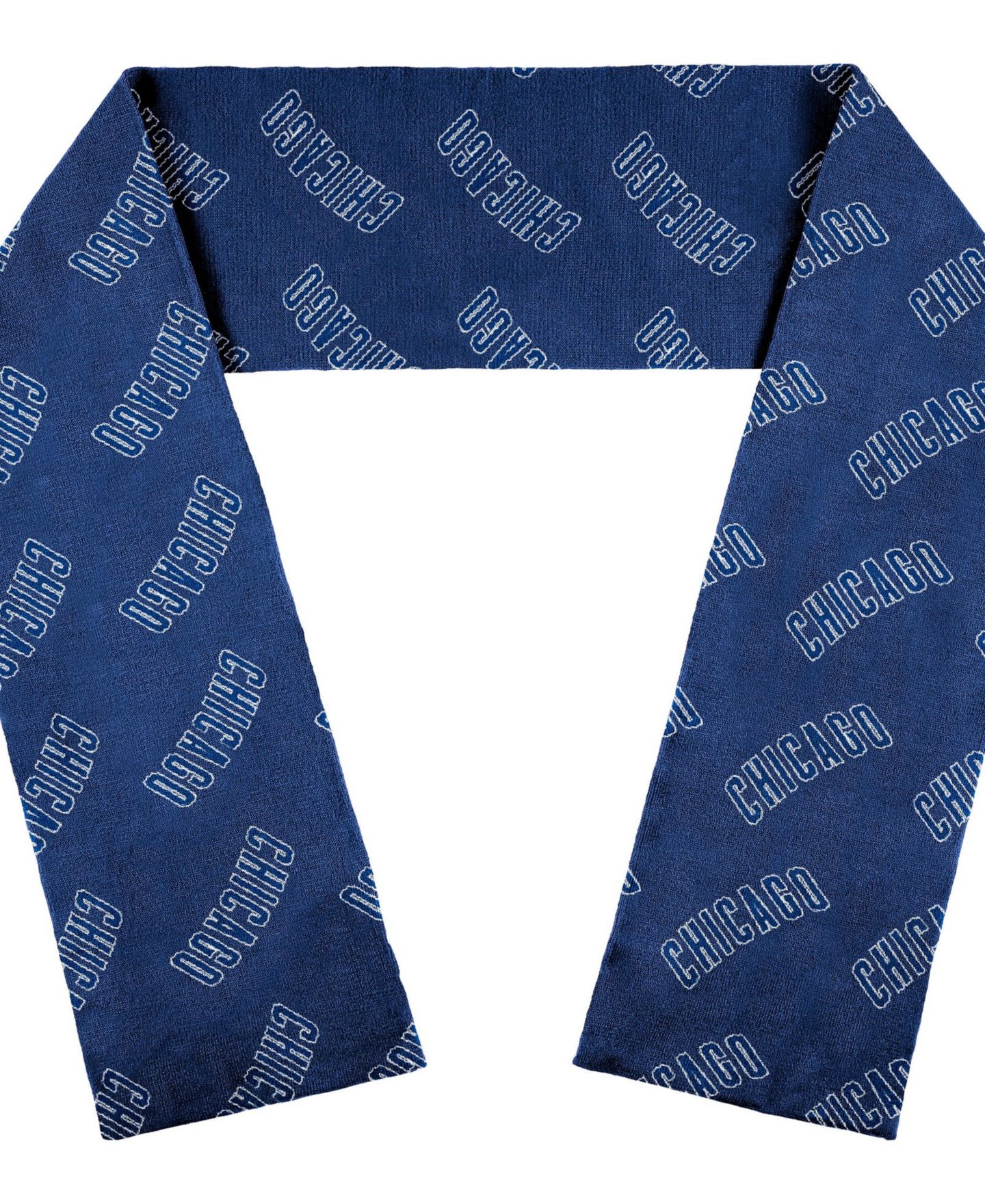 Женский шарф WEAR by Erin Andrews Chicago Cubs Team Wordmark — фото 1