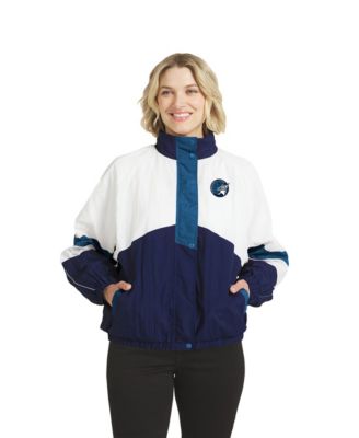 Women's White/Blue Minnesota Lynx Full-Zip Windbreaker Jacket