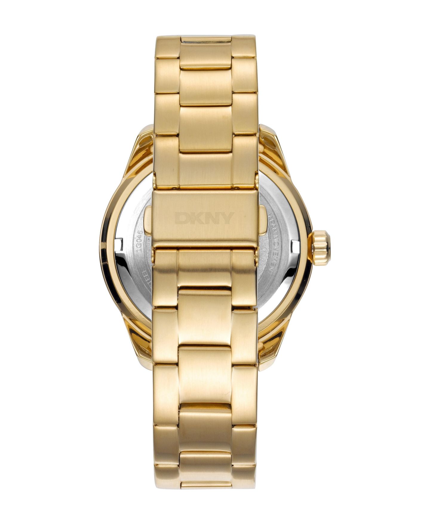 Мужские часы DKNY Quartz Gold Stainless Steel Bracelet Watch, цвет: Золотой — фото 3