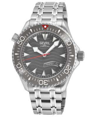 Hudson Yards Men's Swiss Automatic 316L Stainless Steel Bracelet Watch