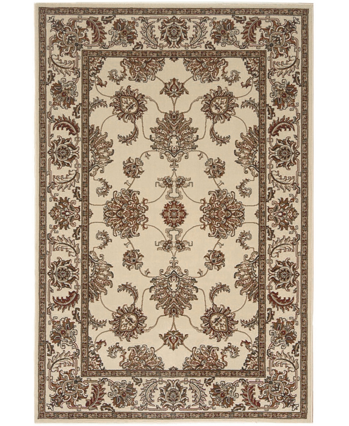 Closeout! Km Home 1330/1223/Black Navelli Black 7'9" x 11'6" Area Rug