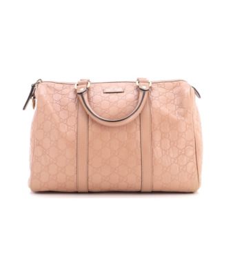 Medium Joy Boston Bag Guccissima Leather