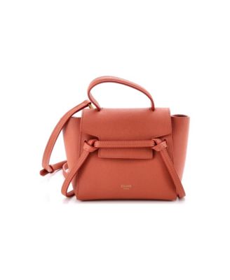 Pre-Owned Celine Pico Belt Bag Textured Leather