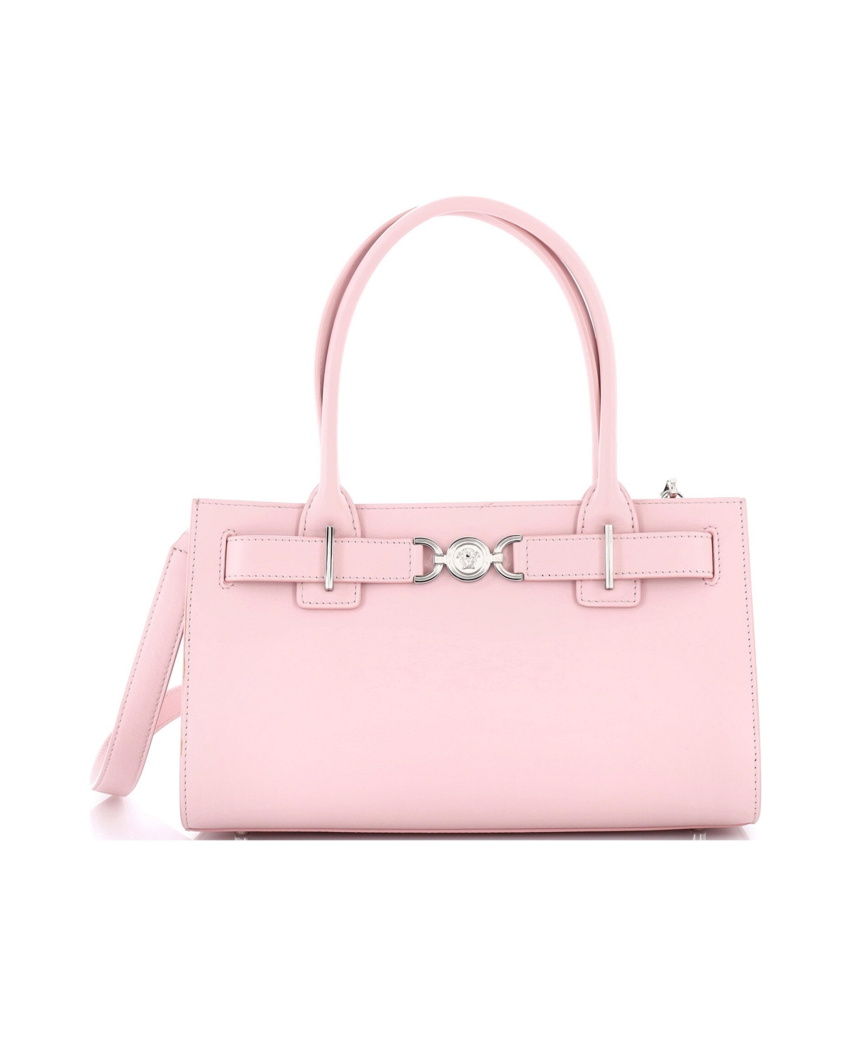 Pre-Owned Versace Medium Medusa 95 Tote Leather - Pink