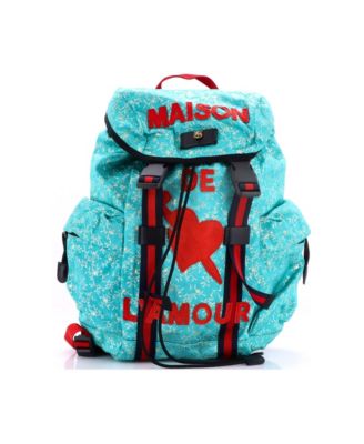 Techpack Backpack Embroidered and Beaded