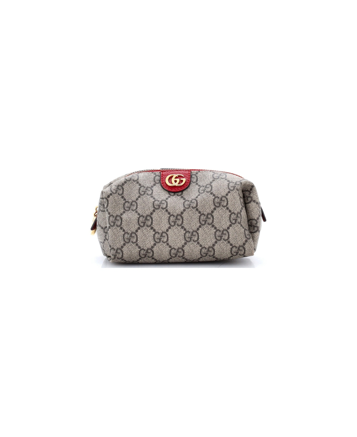 Pre-Owned Gucci Small Ophidia Cosmetic Pouch Gg Coated Canvas