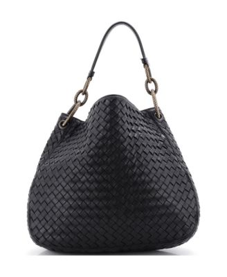 Medium Loop Shoulder Bag Intrecciato Nappa