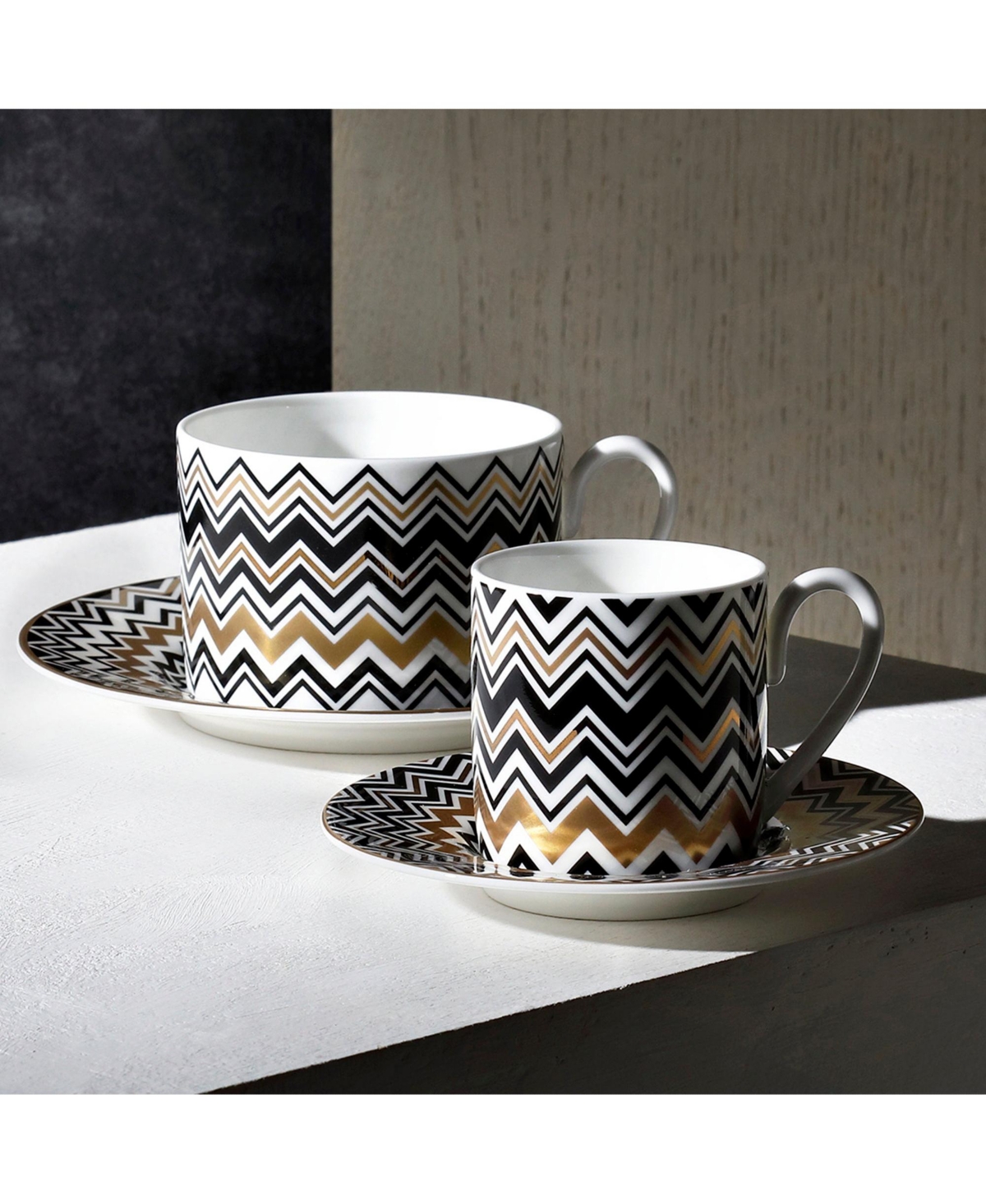 Missoni Coffee Cup And Saucer Zig Zag Cup