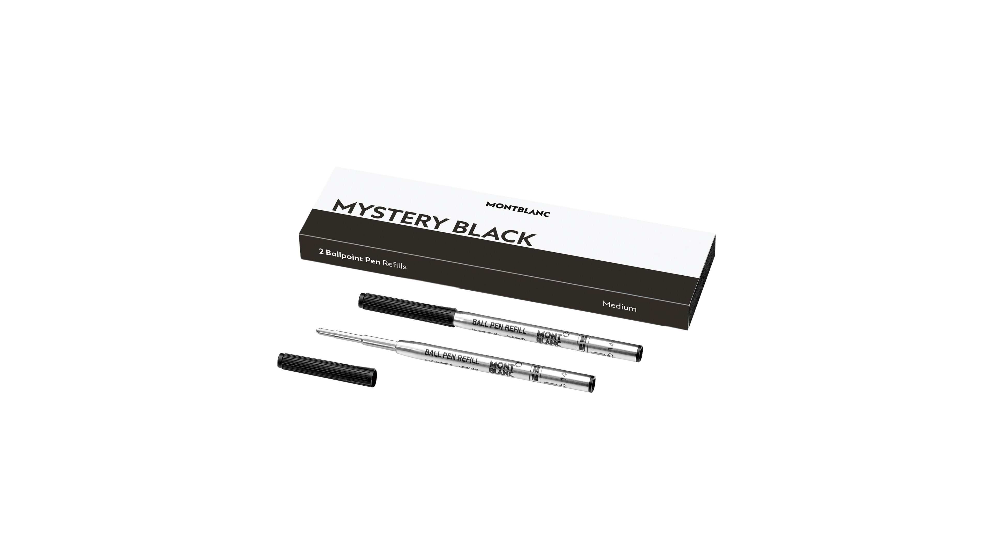 Montblanc Medium Ballpoint Pen Refills, 2-Piece
