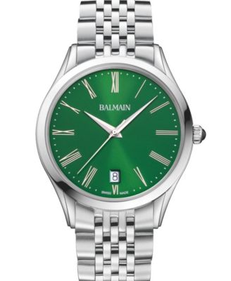 Men's Swiss-Quartz Classic R Silver Stainless Steel Watch 41mm