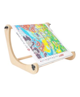 Adjustable Embroidery Table Stand Dual Rods Hands Free Craft Holder